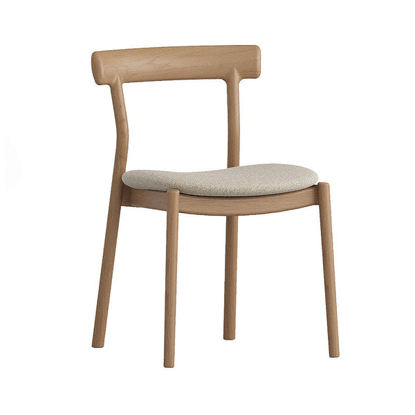 Zou : Dining Chair Oak Upholstered Seat
