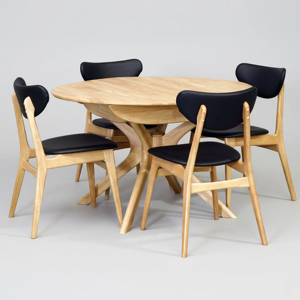 York: Round Extension Dining Setting