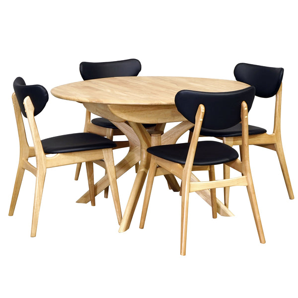 York: Round Extension Dining Setting