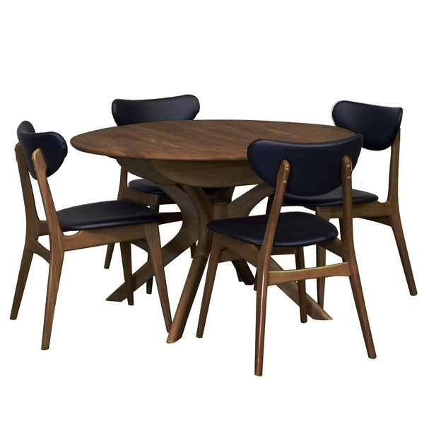 York: Round Extension Dining Setting
