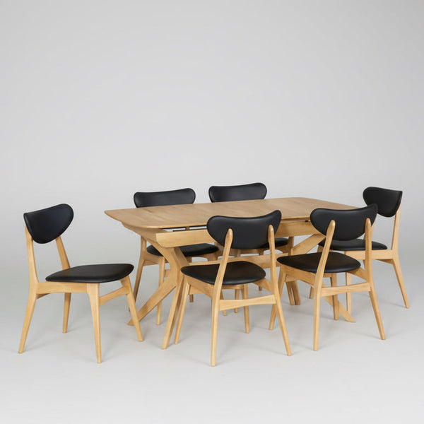 York: Rectangle Extension Dining Setting