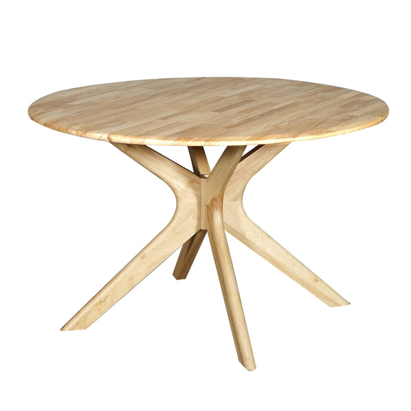 York: Round Dining Setting Ellie Chair Natural