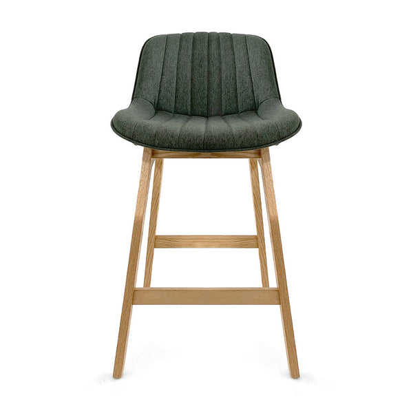 Zoe : Bar Stool Sage Green Fabric