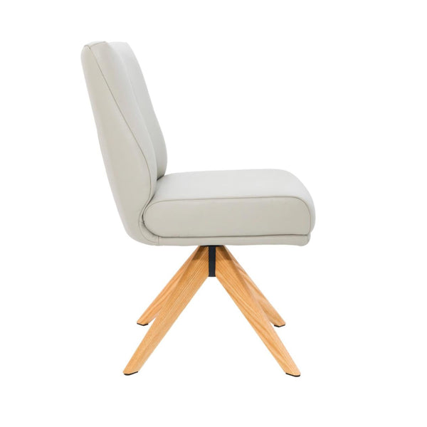 Alexandra Swivel Dining Chair Beige Leather Natural Oak Base Side.jpg