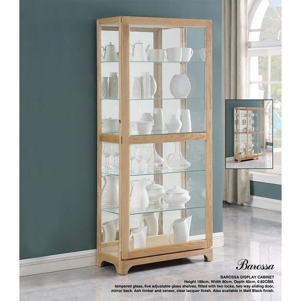 Barossa : Display Cabinet Natural