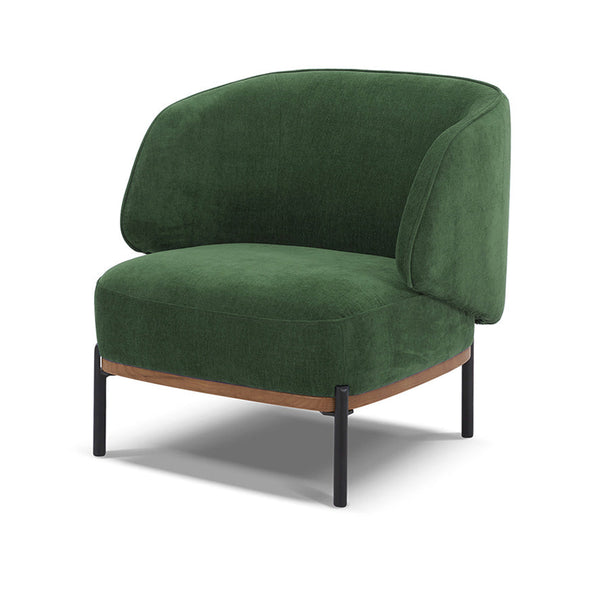 Bosley : Accent Chair Velvet Fabric