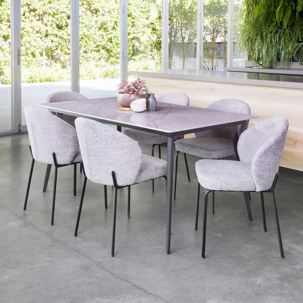 Eva : Dining Setting with Sofia Chair