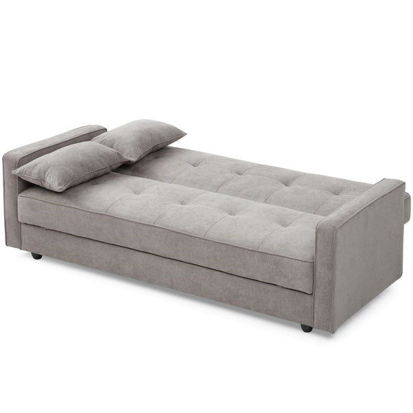 Junny sofa bed grey opened