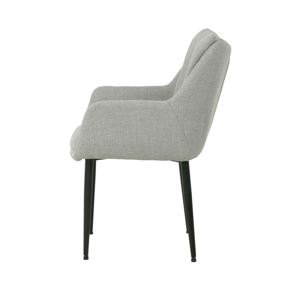Karter : Dining Chair Natural Fabric