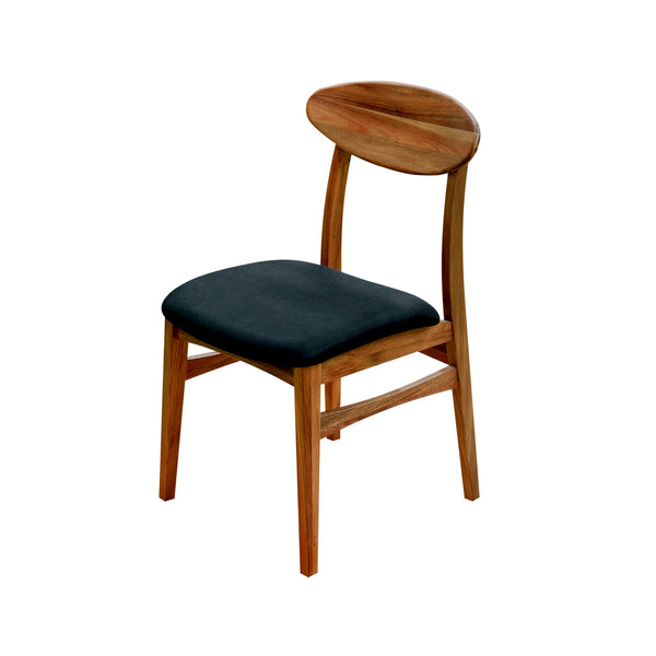 Metro : Timber Dining Chair in Blackwood - Modern Home Furniture