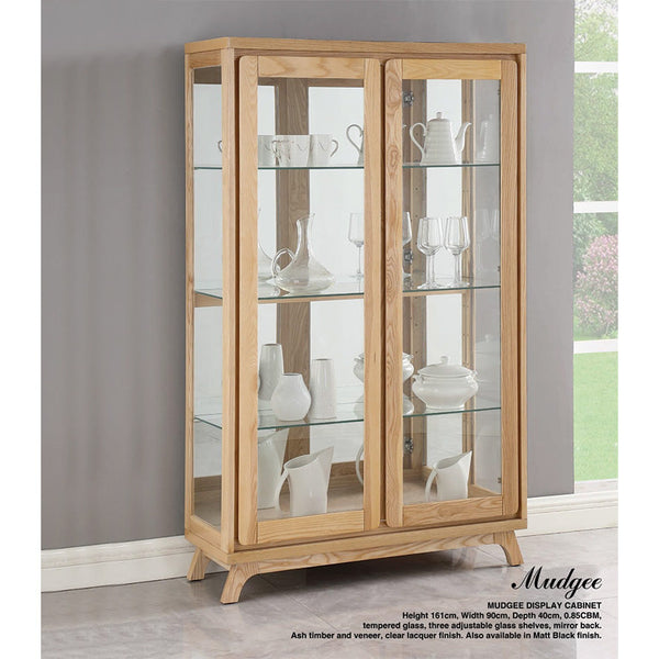 Mudgee : Display Cabinet Natural Ash