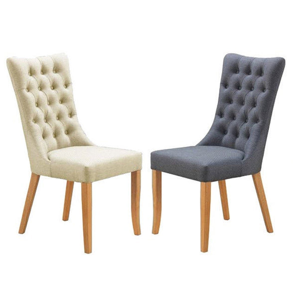 Oxford : Fully Upholstered Fabric Dining Chair - Modern Home Furniture