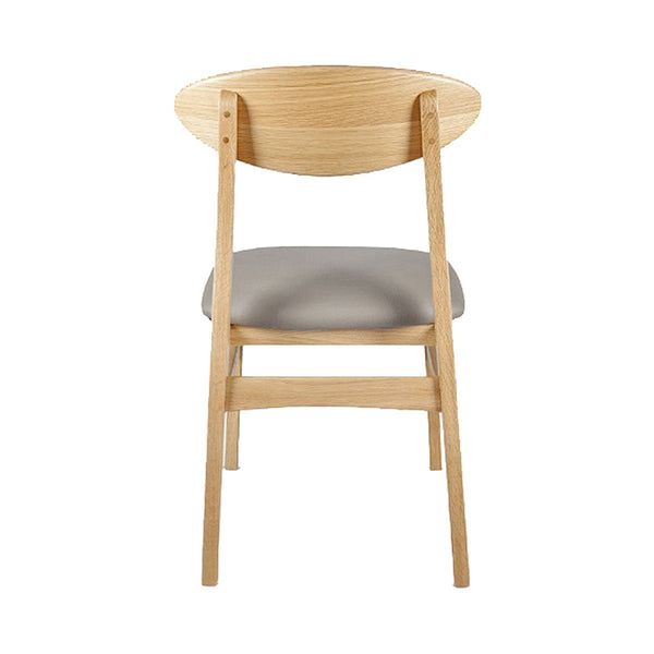 Torquey dining chair back side