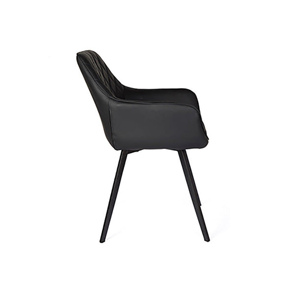 Zeus : Dining Chair Black